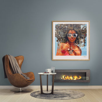 Bronze Woman - Mock Up