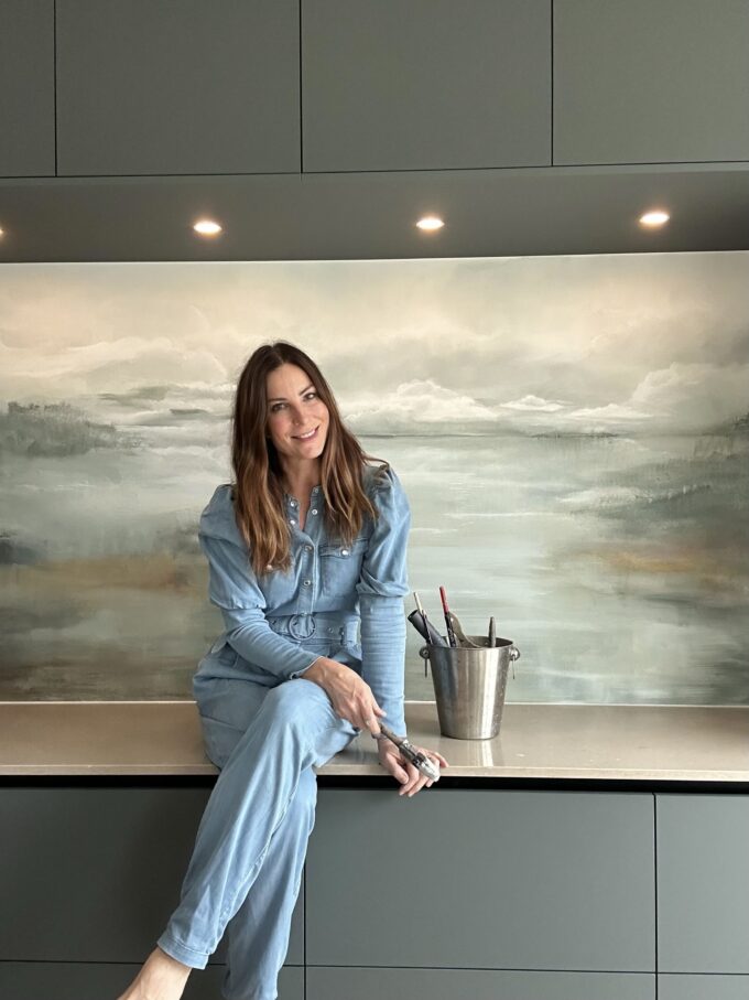 Vægmaleri af Lill-Marlen Elnegaard